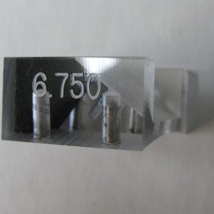 Curved Prove-up Wedge w/ Pins